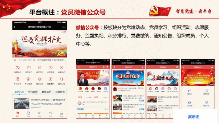 YM158-PHP智慧党建小程序公众号H5平台含管理后台